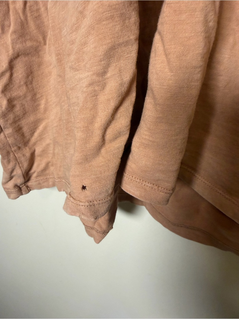 Aerie Oversized Boyfriend Scoop Neck Short Sleeve Tee - Brown - Picture 4 of 4